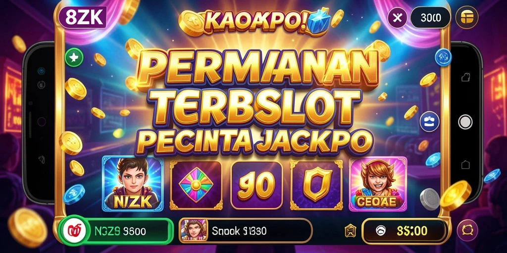 Screenshot 8ZK yang menunjukkan gameplay Slot yang menarik.