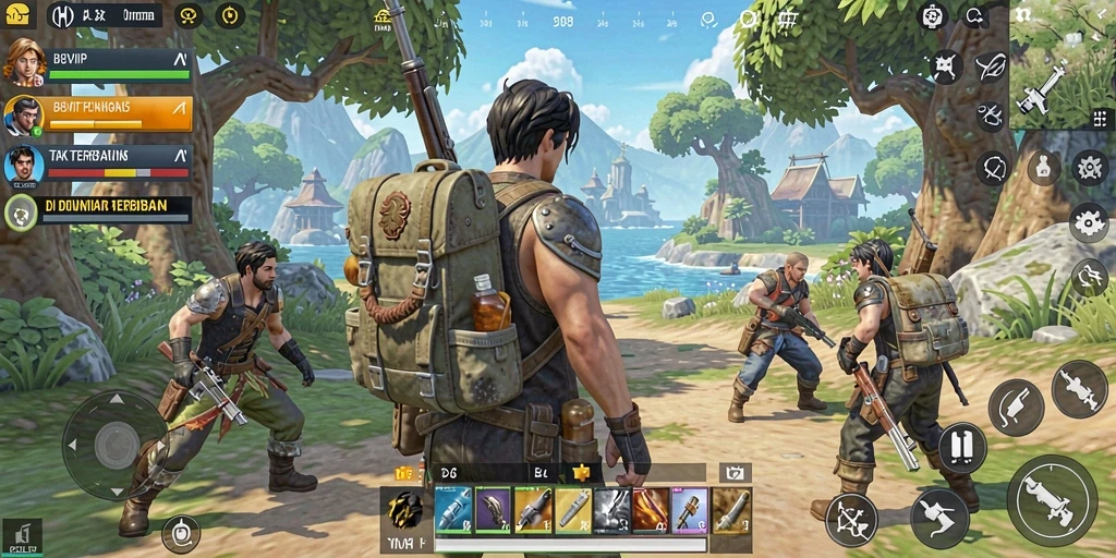 Gameplay Open World yang menakjubkan di B8VIP.