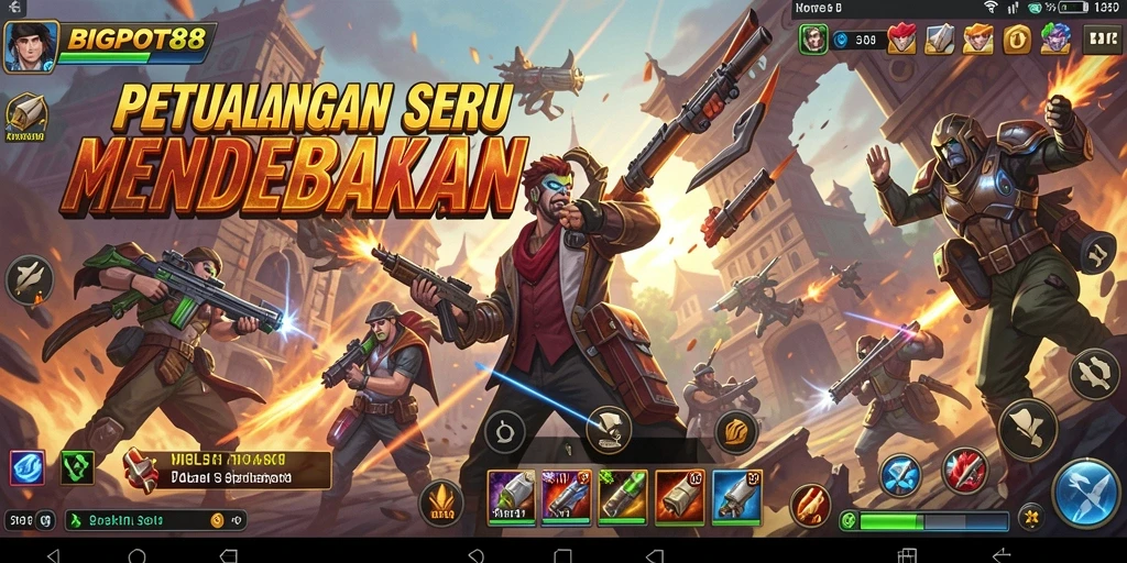 Screenshot aksi mendebarkan dalam BIGPOT88 dengan visual menakjubkan.