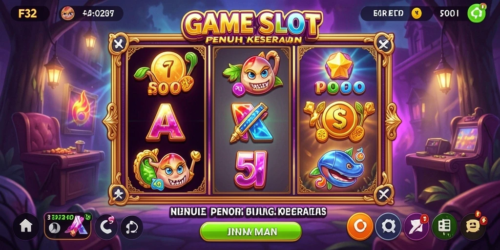 Screenshot dari gameplay Slot yang seru di F32.
