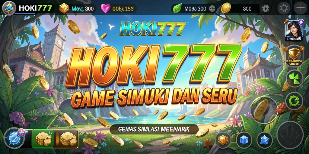 Tangkapan layar menunjukkan gameplay seru dari HOKI777 dengan grafis yang menakjubkan.