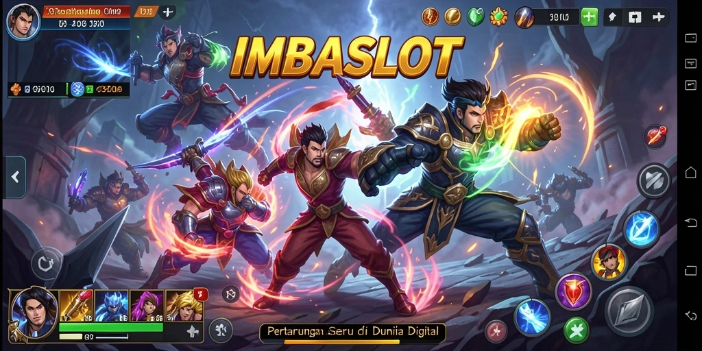 Menampilkan pertarungan intens dalam IMBASLOT