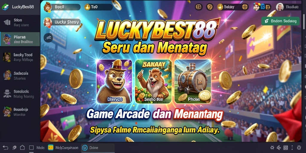 Tampilan gameplay LUCKYBEST88 yang penuh aksi dan tantangan.