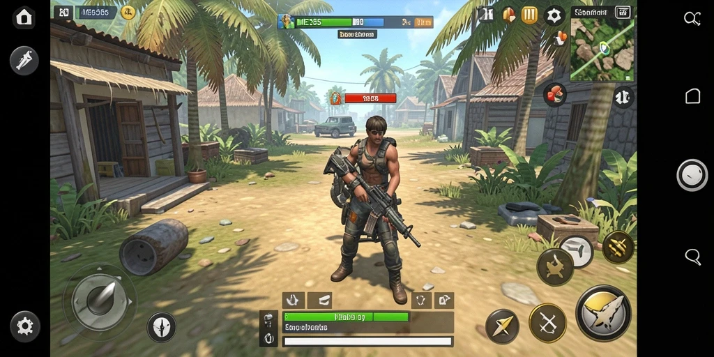 Gameplay menarik dan realistis dalam ME355.