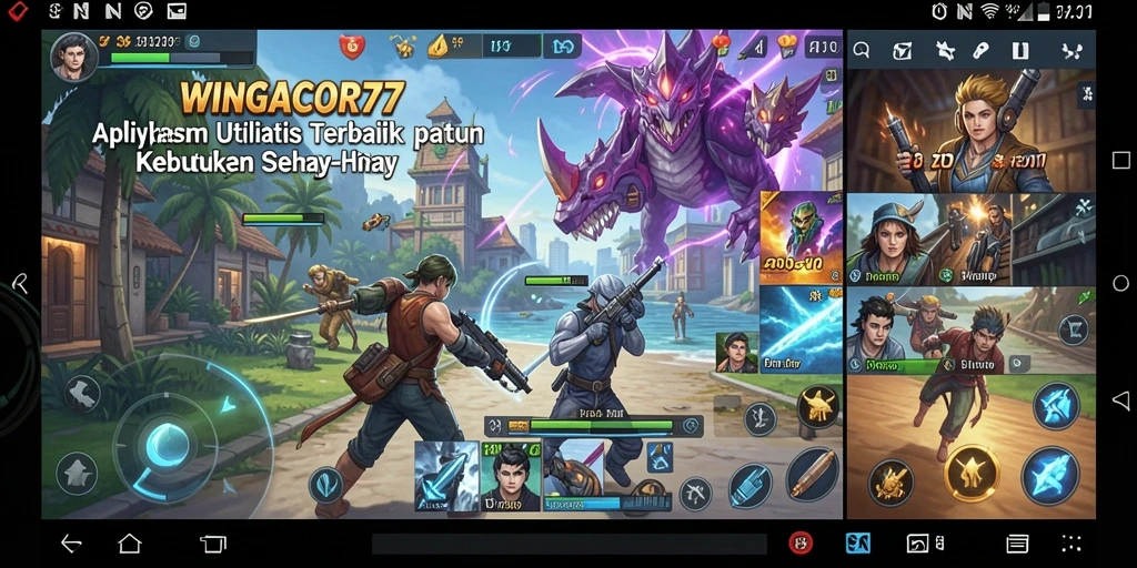 Tampilan aplikasi WINGACOR77 yang user-friendly dan intuitif.